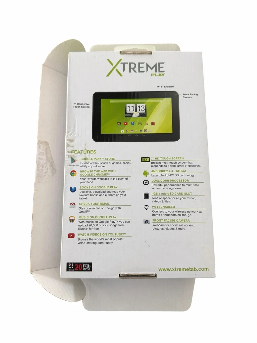 7-inch Xtreme Play Tablet - Black